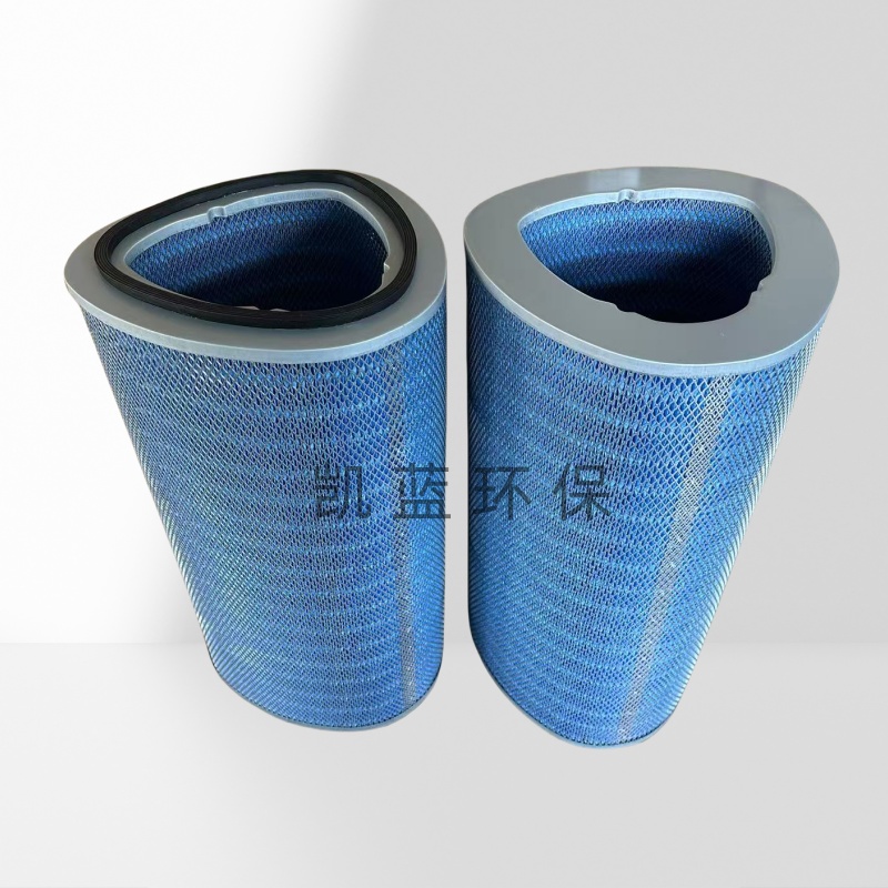 替代唐納森三角端蓋納米阻燃除塵濾筒 替代唐納森三角端蓋納米阻燃除塵濾筒